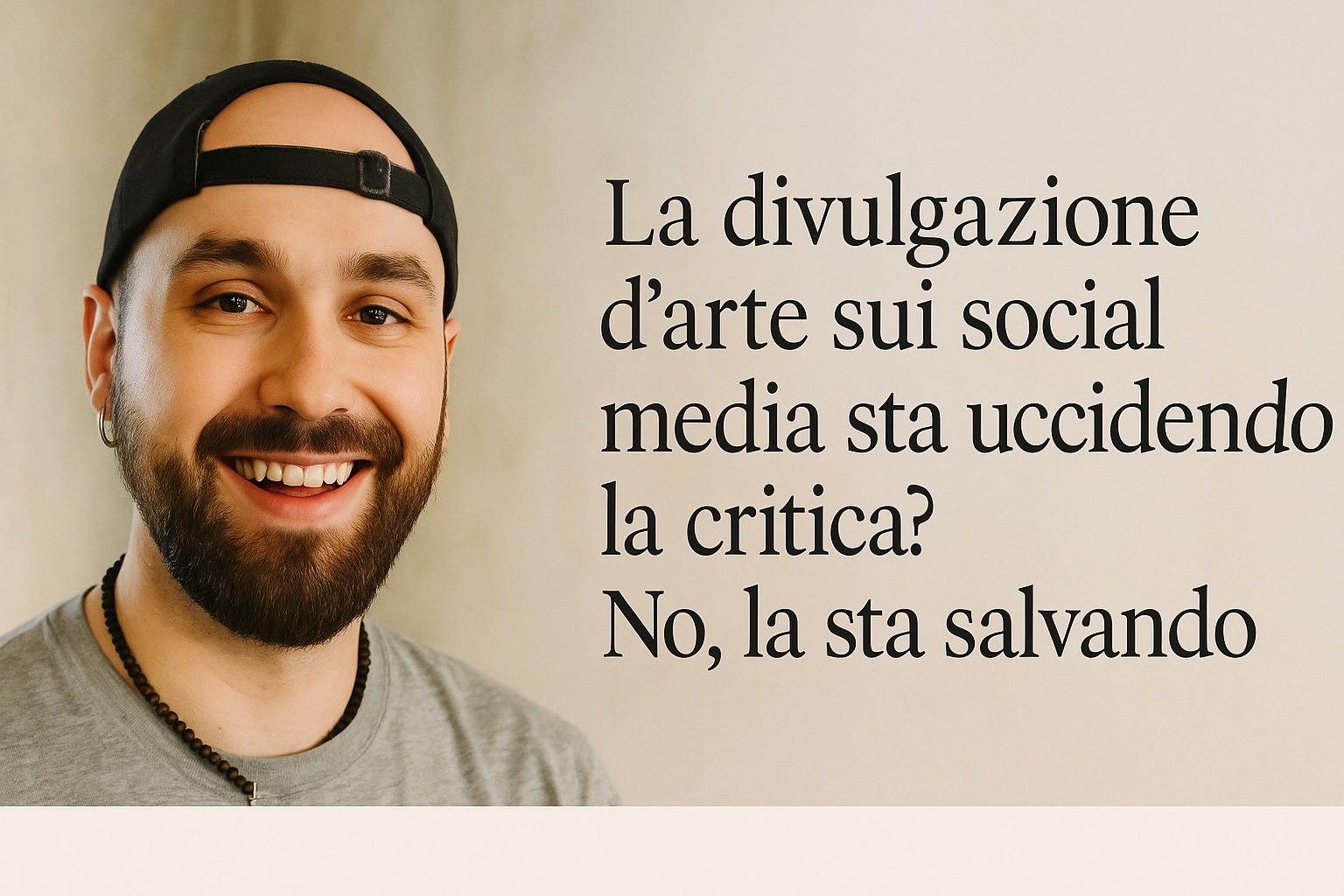 Divulgazione arte social media